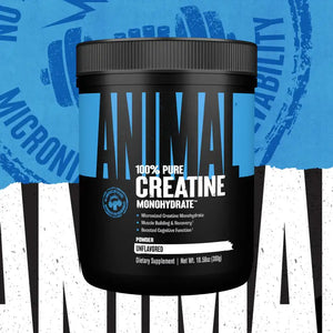 Animal Creatina Micronizada Monohidrato Micronized Creatine 300 Gr