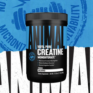 Animal Creatina Micronizada Monohidrato Micronized Creatine 500 Gr