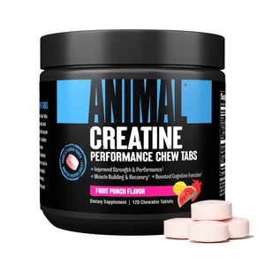 Animal Creatine Chews Creatina 120 Tabletas Masticables