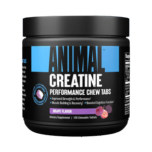 Animal Creatine Chews Creatina 120 Tabletas Masticables