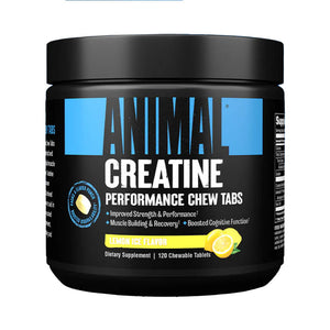 Animal Creatine Chews Creatina 120 Tabletas Masticables