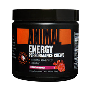 Animal Energy Chews Pre-Entreno 120 Tabletas Masticables