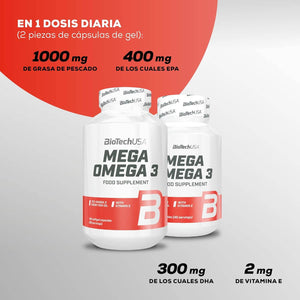 BiotechUSA Mega Omega 3 90 Softgels
onelastrep.cl