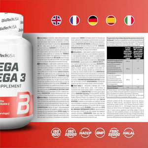 BiotechUSA Mega Omega 3 90 Softgels
onelastrep.cl