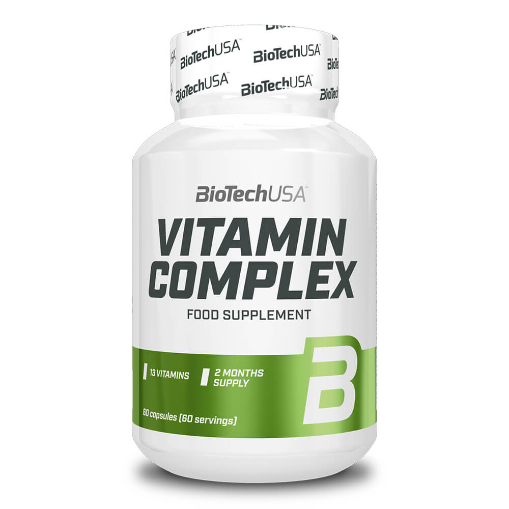 Multivitamínico BiotechUSA Vitamin Complex 60 Capsulas 
onelastrep.cl