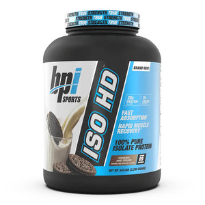 Proteína Aislada Bpi Sports Iso HD Cookies and Cream 5 Lb
onelastrep.cl