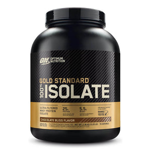 Proteína Aislada Optimum Nutrition Gold Standard 100% Isolate 5 Lb Chocolate Bliss onelastrep.cl