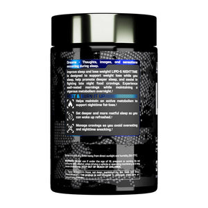 Nutrex Lipo-6 Nighttime Quemador de Grasa Nocturno 30 Caps USA