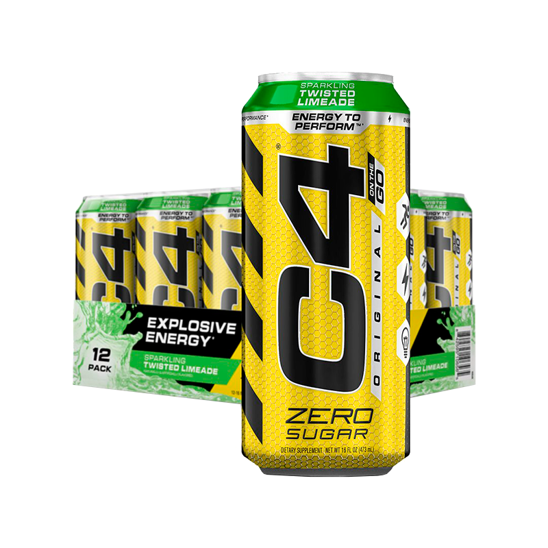 Cellucor C4 Original Carbonated Pre Workout 12 Pack 473 mL One